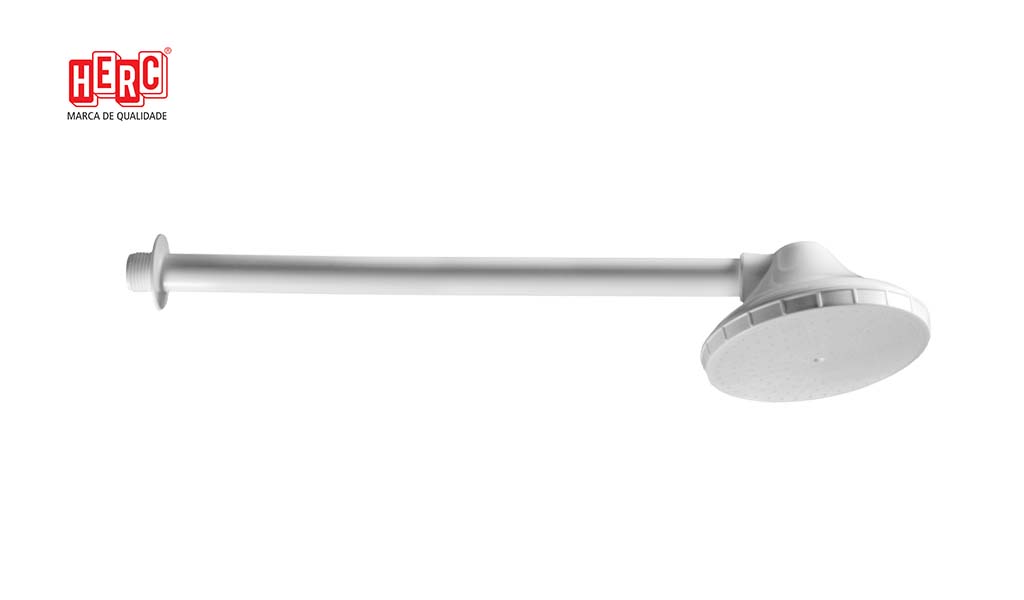 CHUVEIRO HERC BRAC 30CM 1/2” IND 5” BR