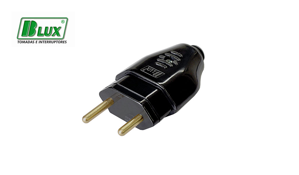 BLUX PINO MACHO 2P 10A PRETO