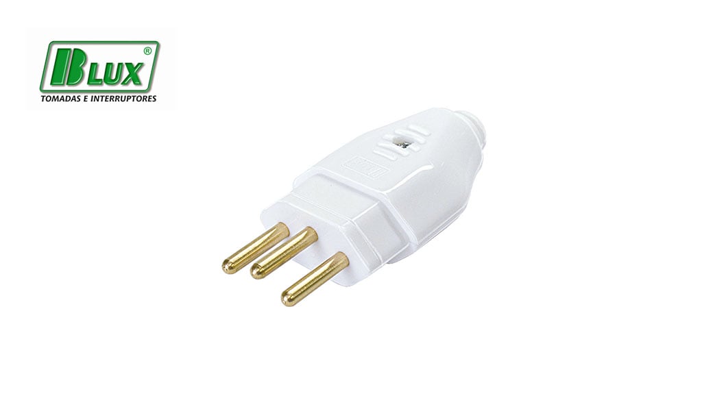 BLUX PINO MACHO 2P+T 20A BRANCO