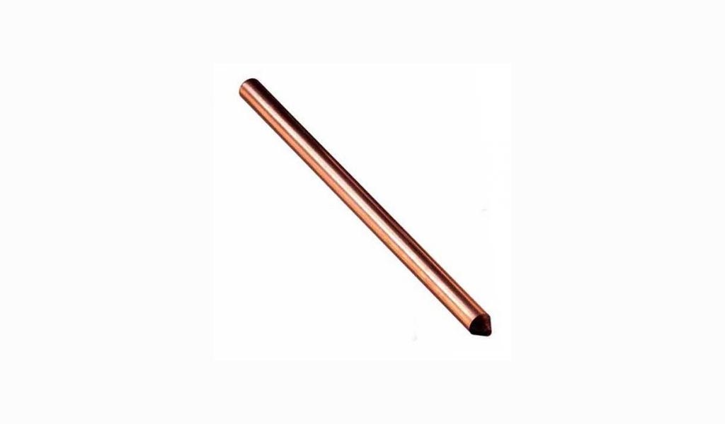 HASTE JLOBATO ATERRAMENTO COBREADA 5/8 12MM X 1,00M