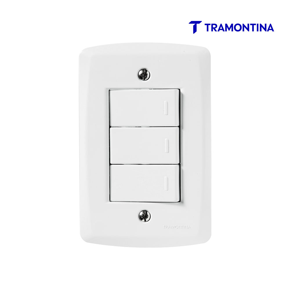 TRAMONTINA LUX2 3 INT SIMP 10A BR