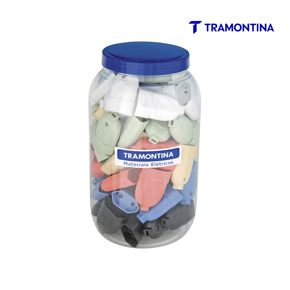 TRAMONTINA PLUG FEMEA 2P 10A COLOR C/66