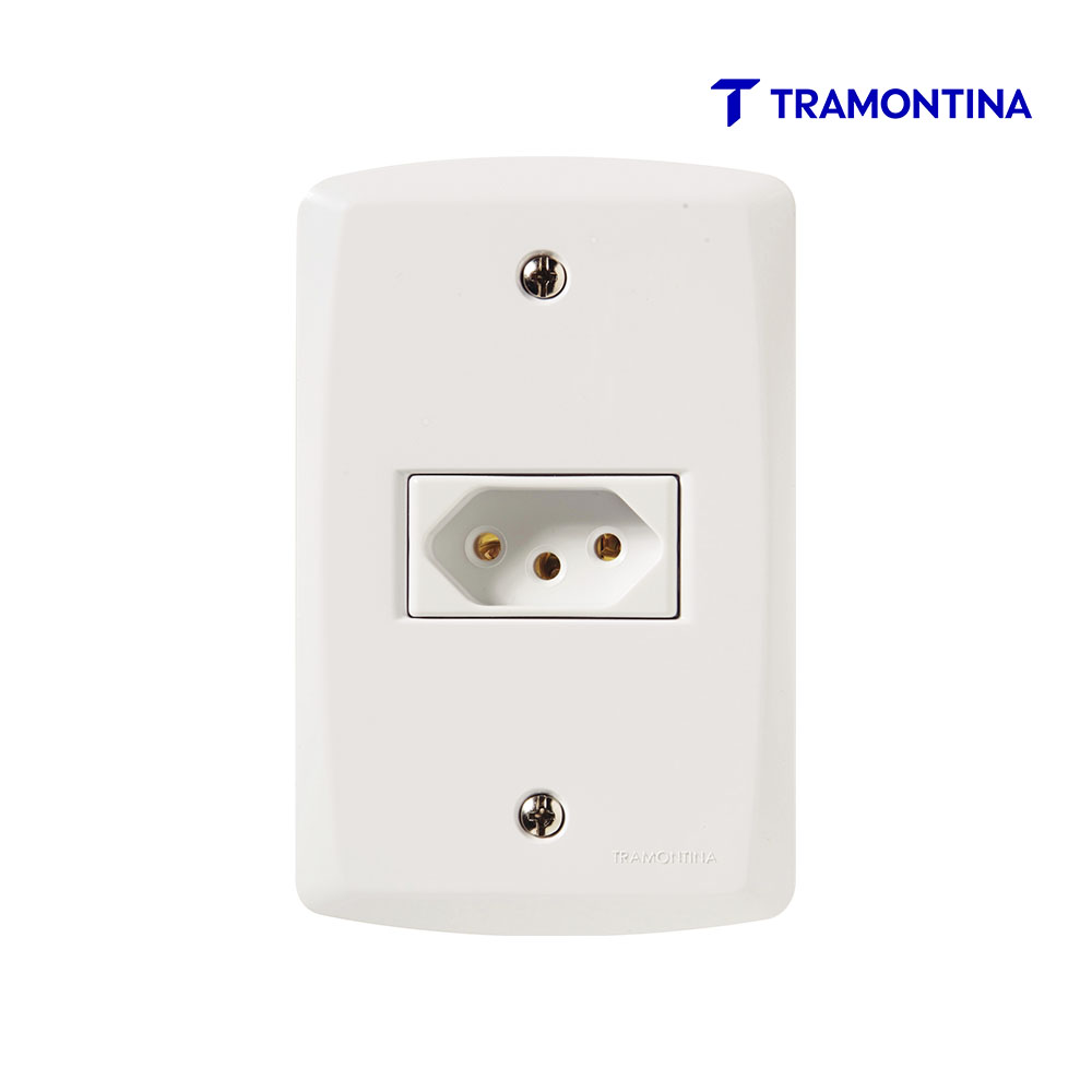 TRAMONTINA LUX2 1 TOM 2P+T 20A BR