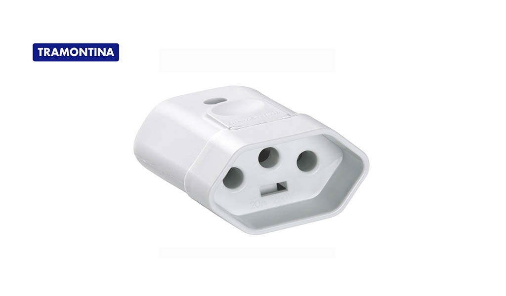 TRAMONTINA PLUG FEMEA 2P+T 20A BR