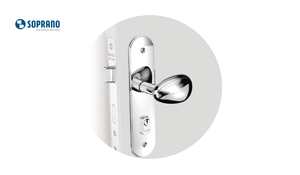 FECHADURA SOPRANO BORA 4053 EXTERNA GOLF E43 CR