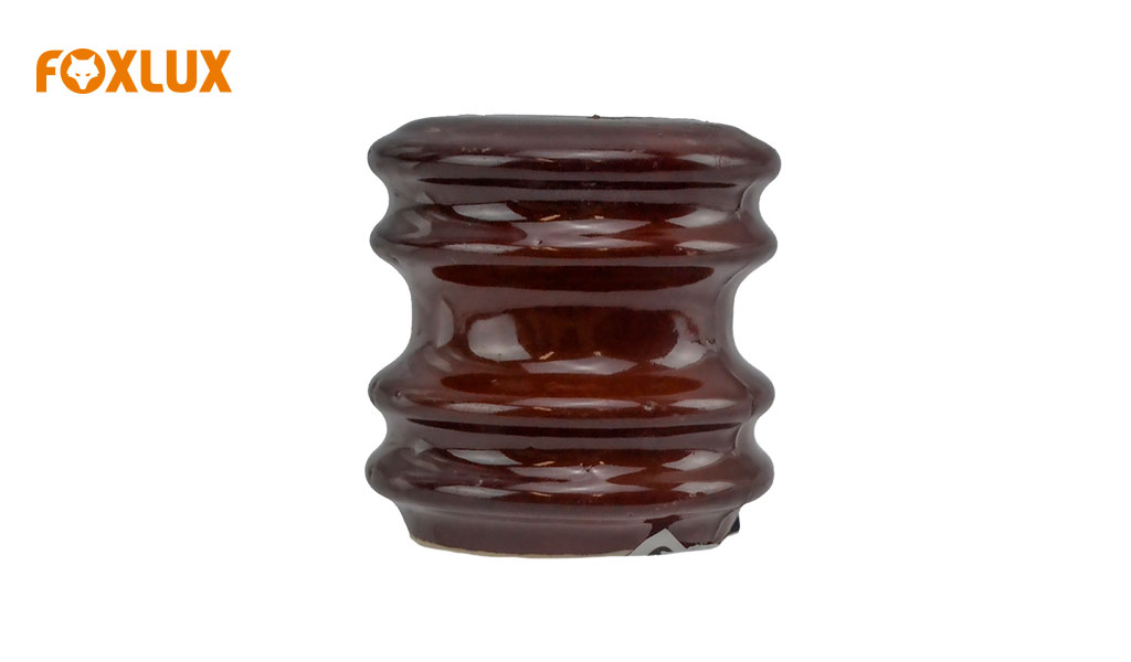 ISOL FOXLUX ROLDANA 54X57MM PORC MARROM