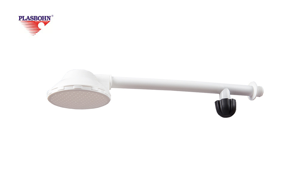CHUVEIRO PLASBOHN C/REG 4” C/HASTE BR