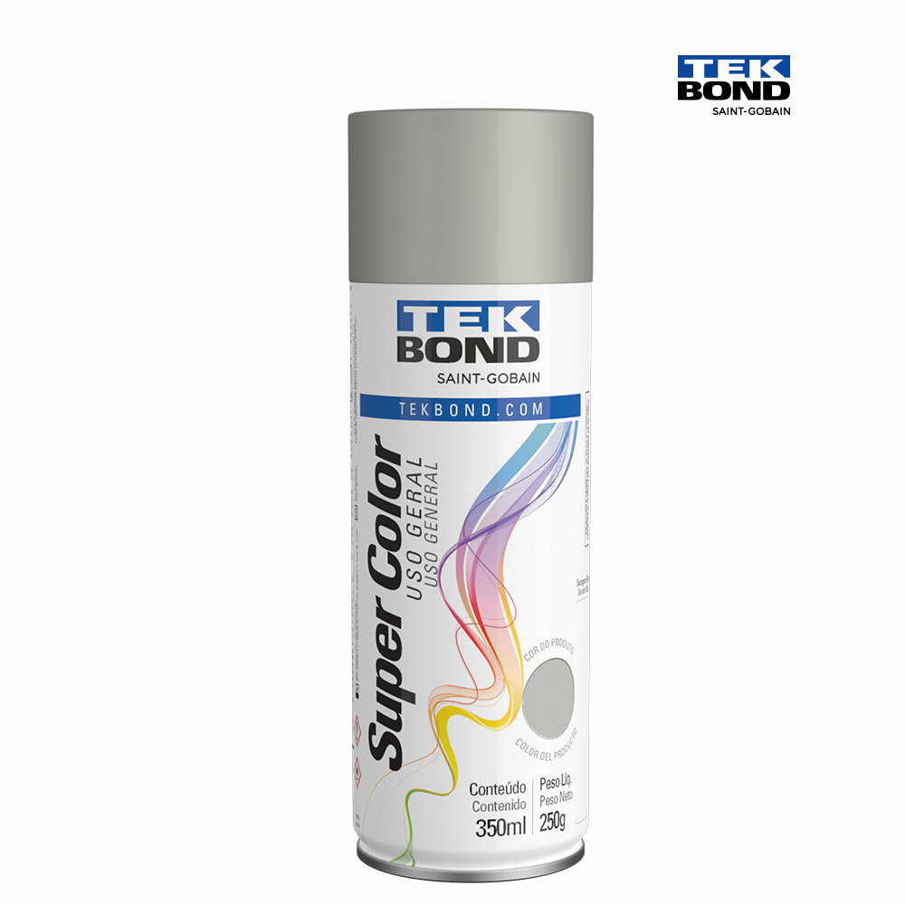 SPRAY TEKBOND U.GERAL ALUMINIO 350ML