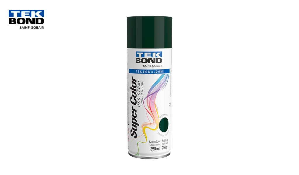 SPRAY TEKBOND U.GERAL VD ESCURO 350ML