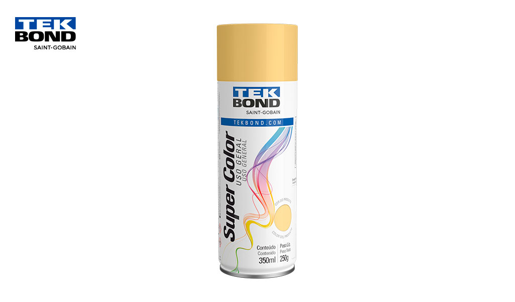 SPRAY TEKBOND U.GERAL BEGE 350ML