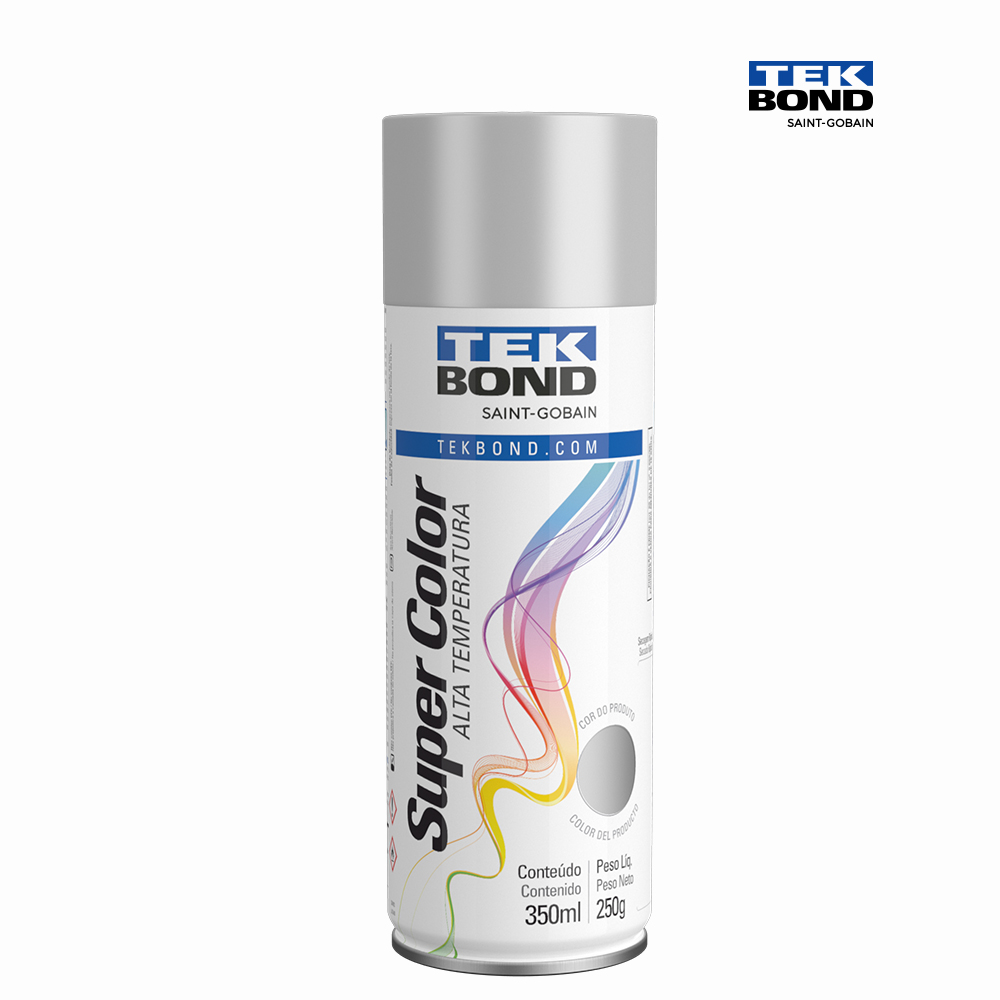 SPRAY TEKBOND ALTA TEMP ALUMINIO 350ML