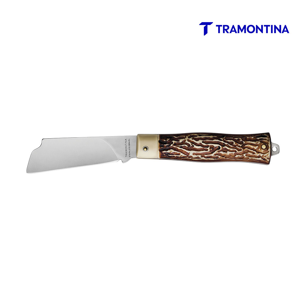 CANIVETE TRAMONTINA LAMIN LARGA CB ABS 3”