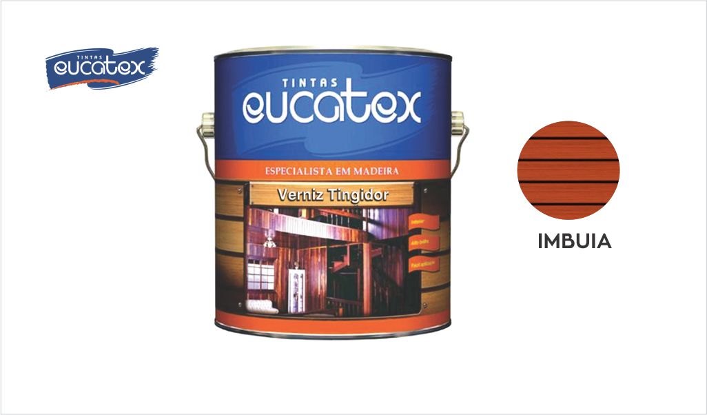 VERNIZ EUCATEX TINGIDOR IMBUIA 900ML
