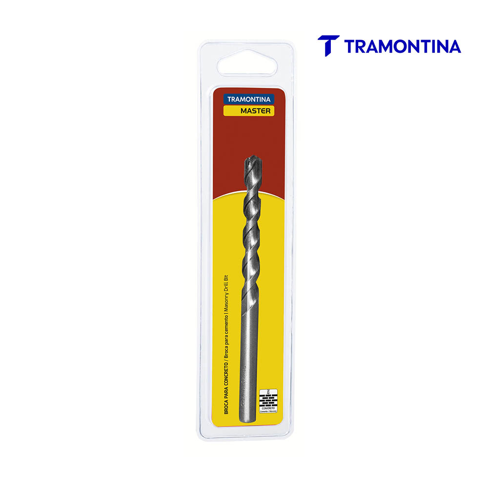 BROCA TRAMONTINA P/CONCRETO  4MM BLISTER