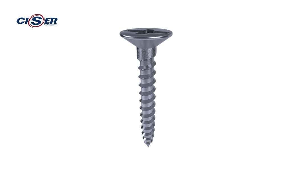 PARAFUSO CISER MAD FC 4,2X50 RS ZB C/200