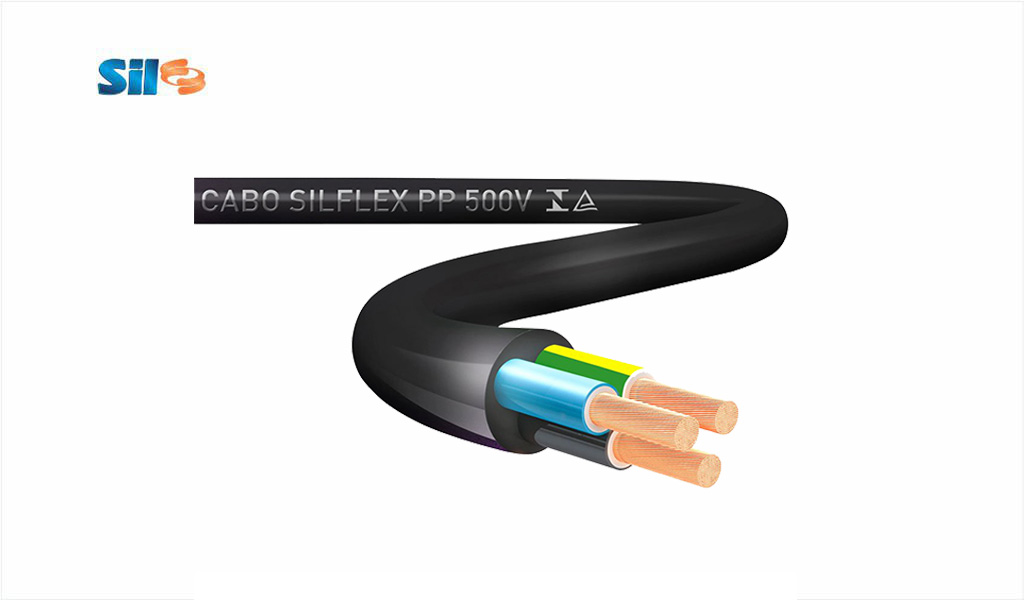 CABO SIL PP SILFLEX 4X2,5MM 500V 100M