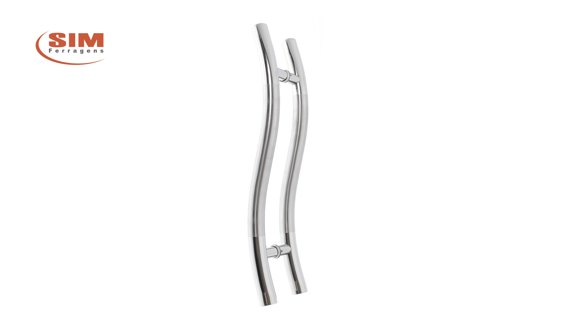 PUXADOR POWERFER POLIDO TIPO S  32X300X450MM