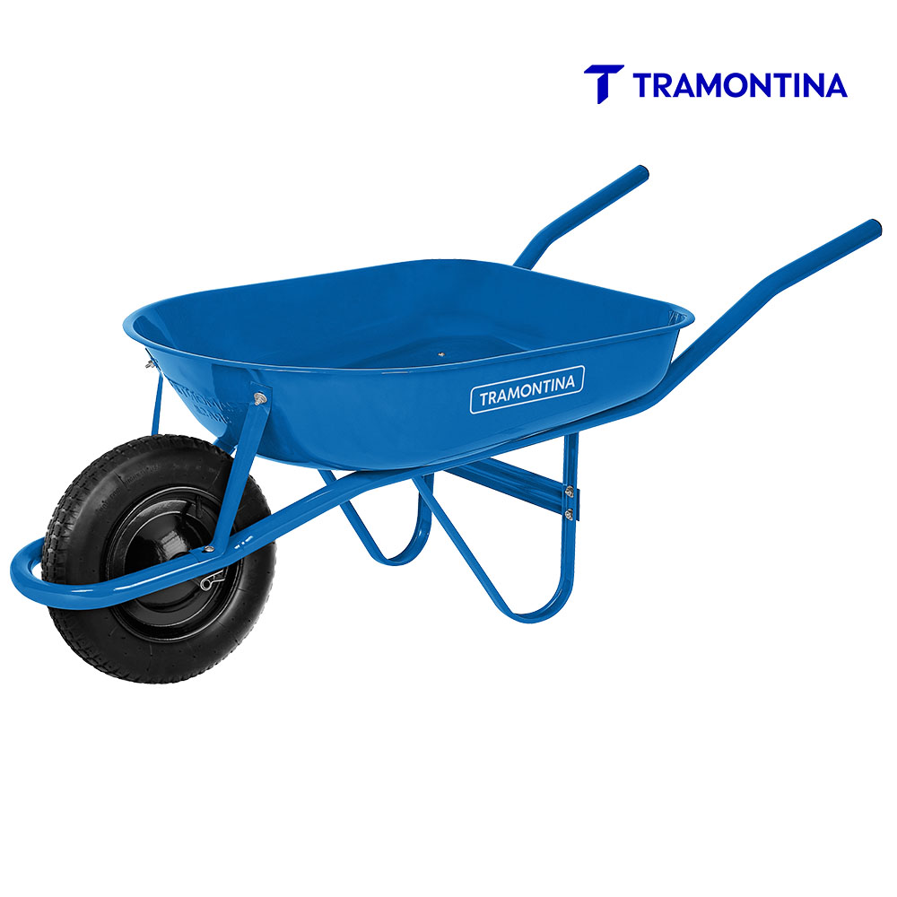 CARRINHO DE MÃO TRAMONTINA MET 3,25X8” 50L AZ
