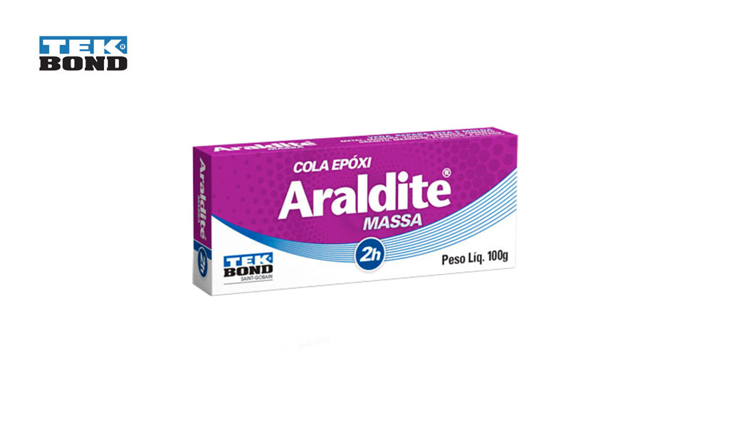 COLA ARALDITE TEKBOND EPOXI MASSA 100GR