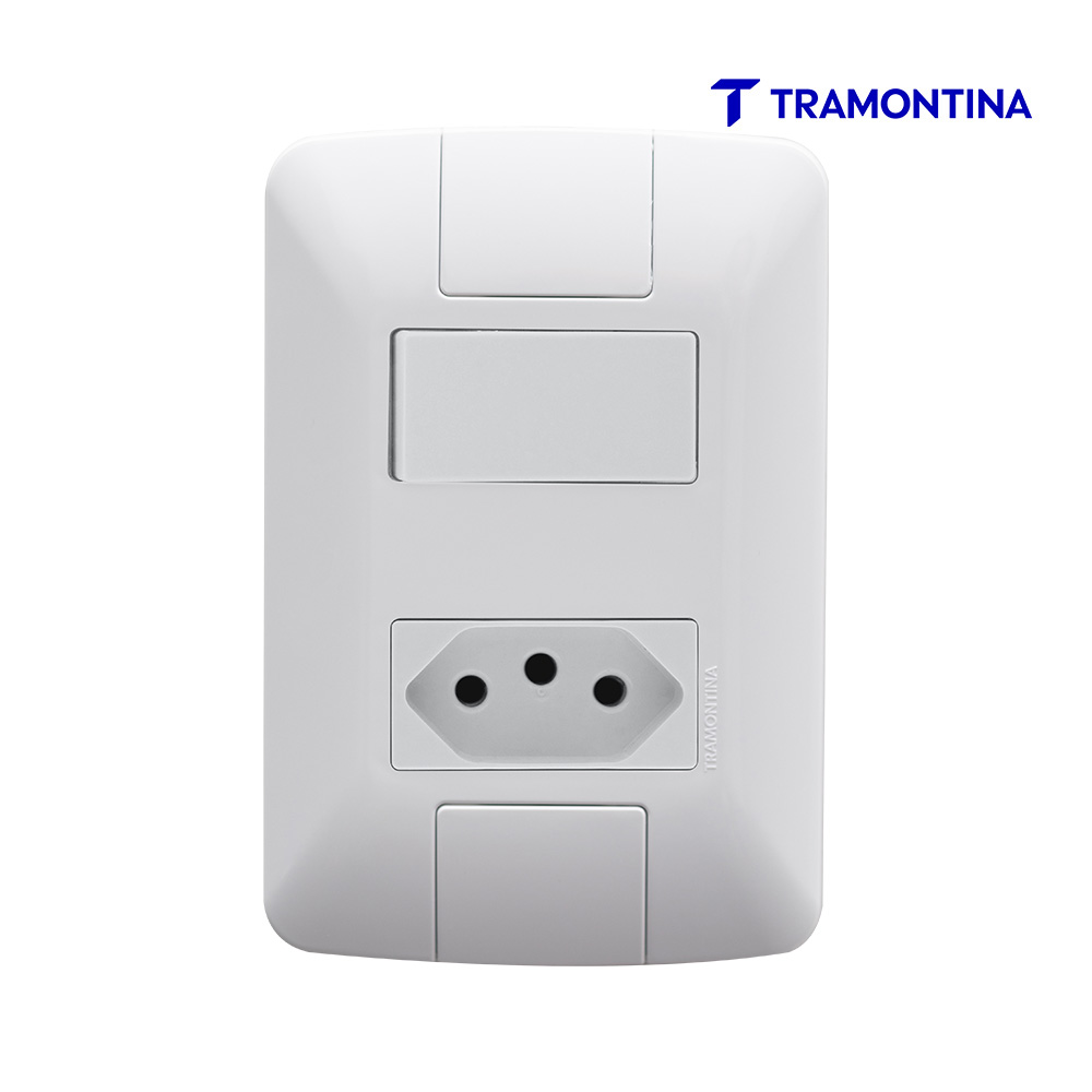 TRAMONTINA ARIA INT SM 6A+TOM 2P+T 20A BR