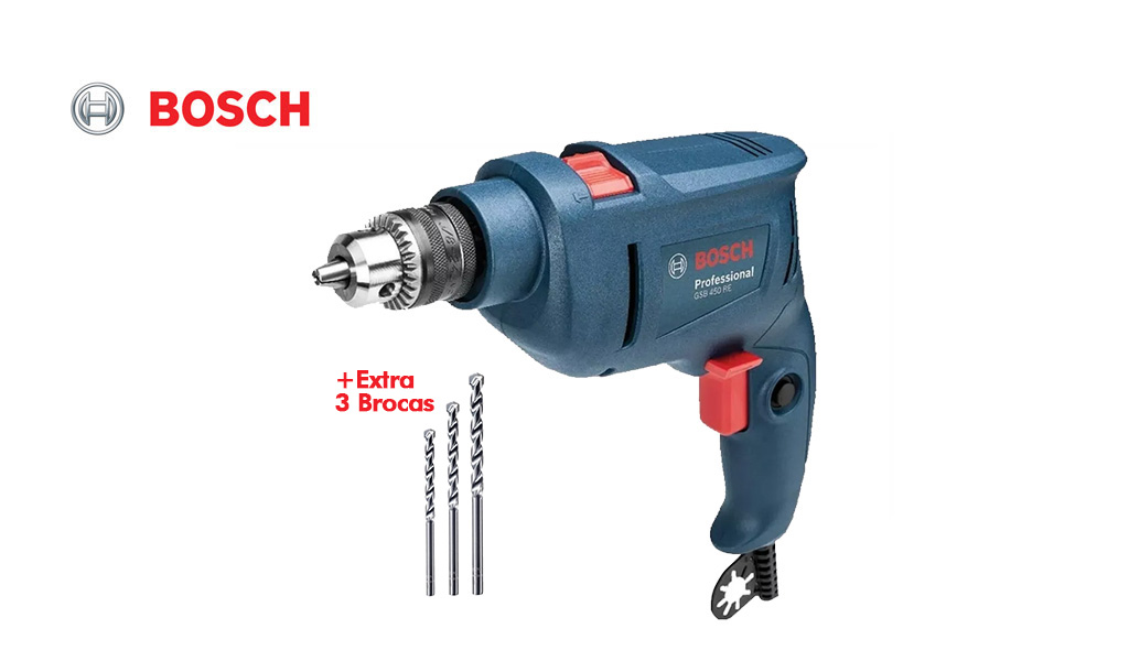 FURAD BOSCH GSB 450 REV 3/8 450W+3 BROCAS