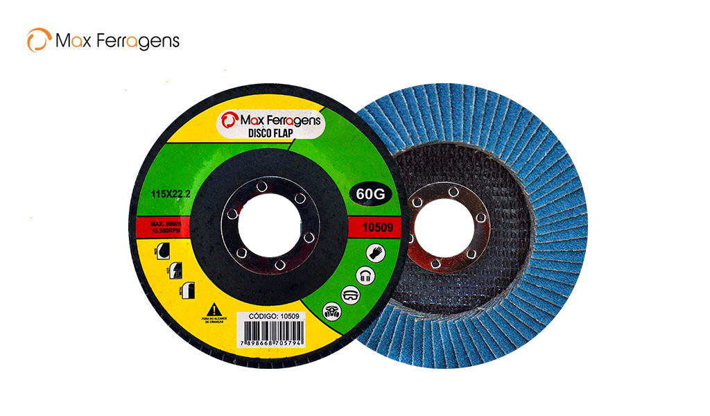 DISCO MAX FLAP ACO 115X22,2MM  G80 4”