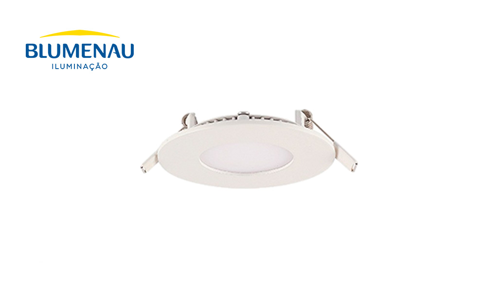 LUMINARIA BLUMENAU LED  6W EMB RED 3000K BR