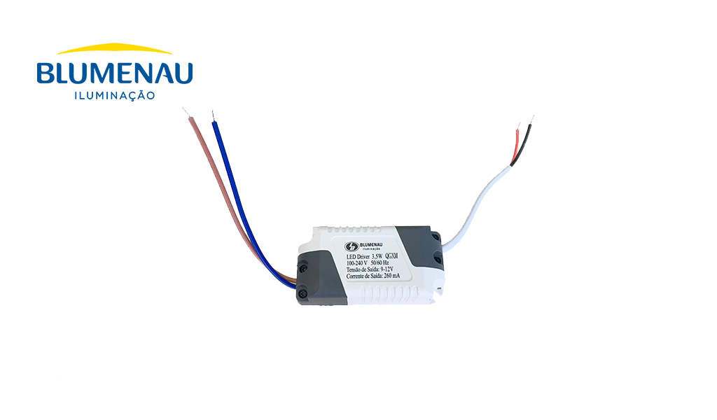 DRIVER BLUMENAU LED  6W 12-24V 260MA