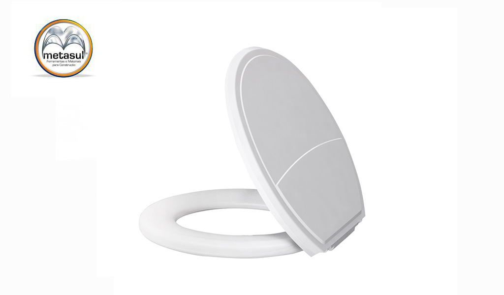ASSENTO METASUL PLUS ALMOF SLIM BRANCO