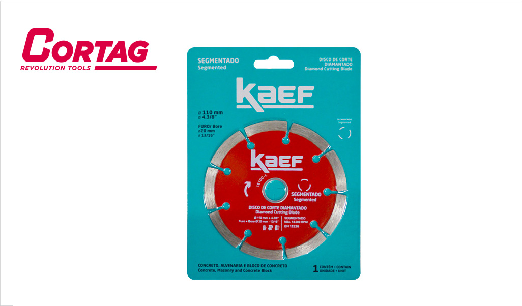 DISCO CORTAG KAEF DIAM SEGMENT 110X20MM