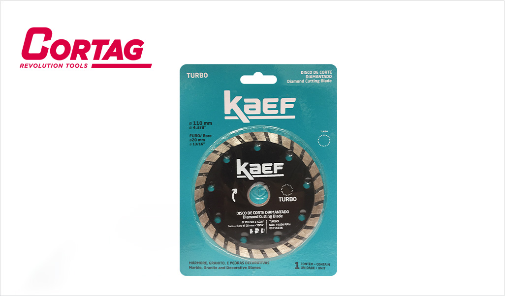 DISCO CORTAG KAEF DIAM TURBO 110X20MM