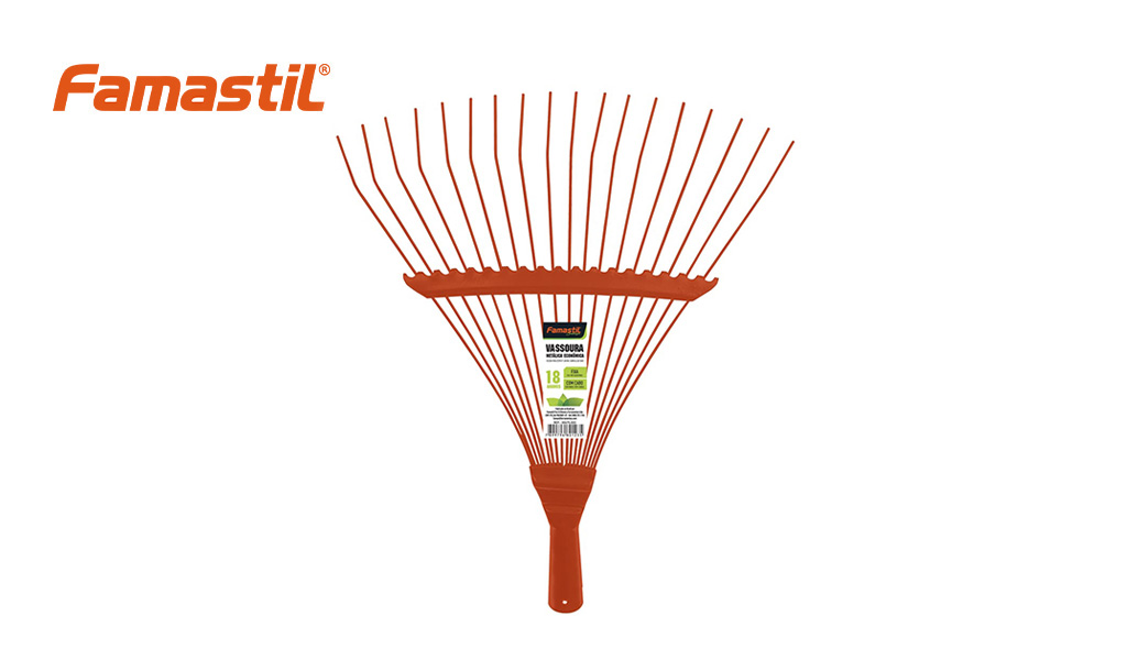 VASSOURA FAMASTIL MET ARA REG JD 18D C/CB