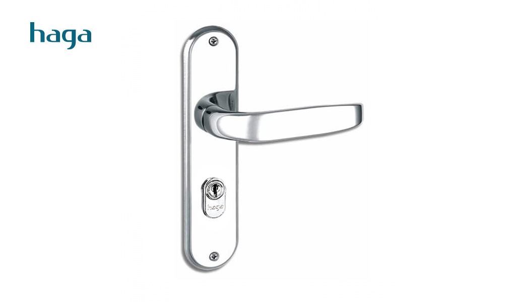 FECHADURA HAGA PRATIKA AA M106 EXTERNA ESP IP/CR
