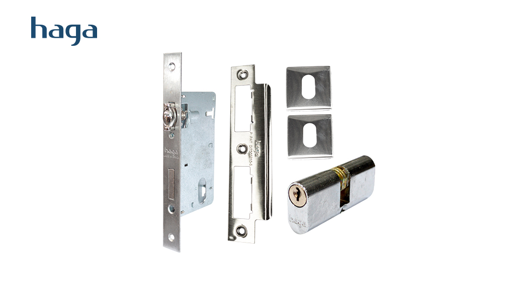 FECHADURA HAGA PIVOTANTE EXTERNA R529 INOX POL