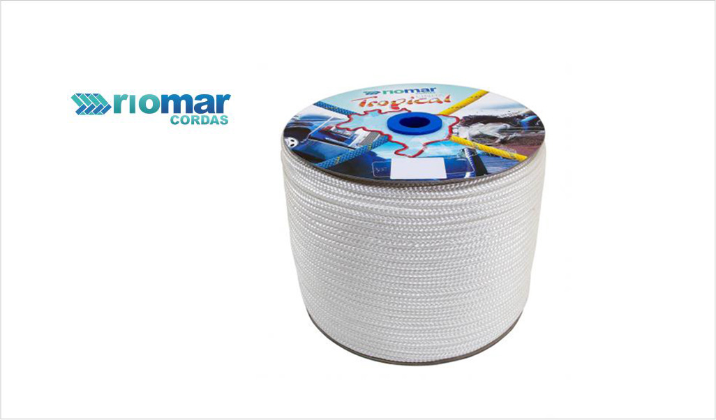 CORDA RIOMAR TRANC TROP BRANCA  6MM 165M