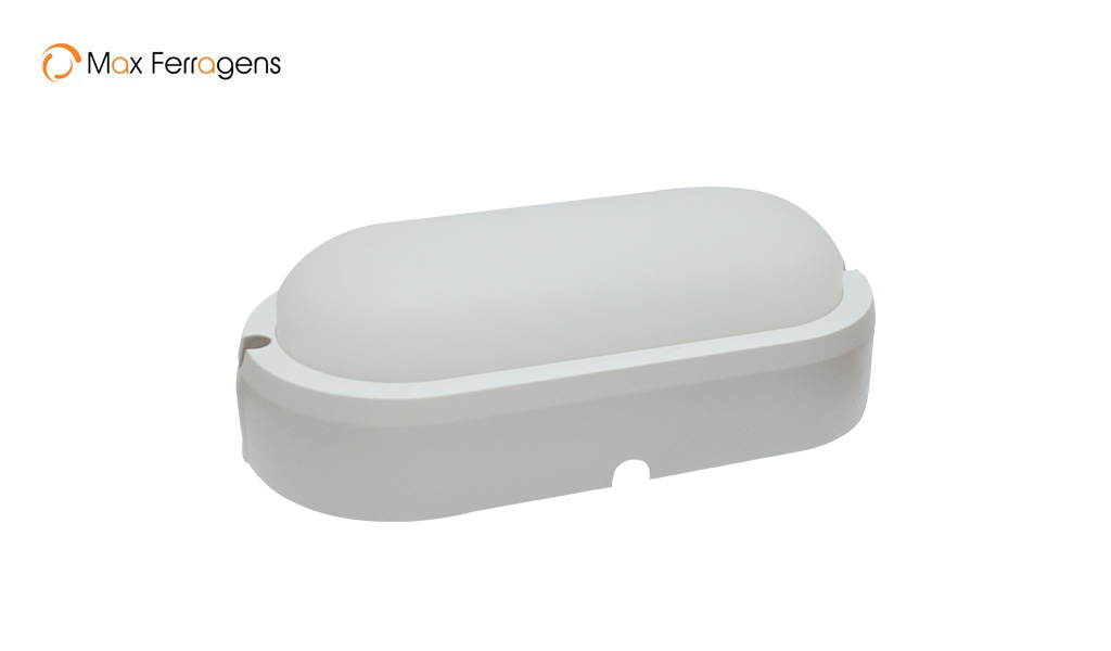 LUMINARIA MAX TARTARUGA LED OVAL 8W 6500K