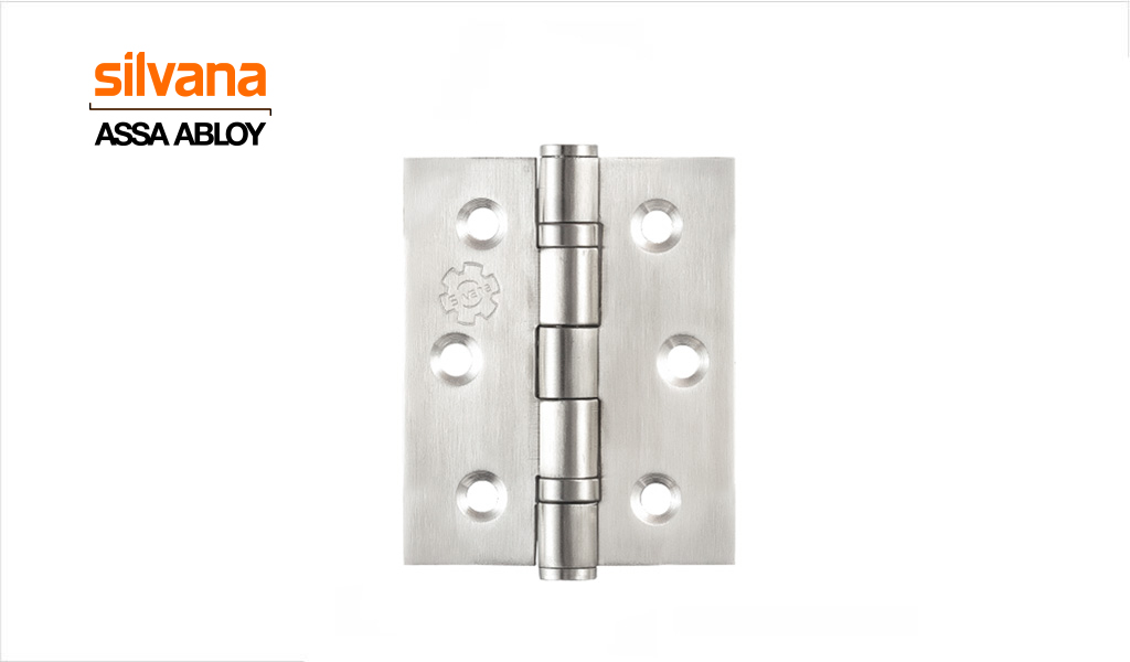 DOBRADICA SILVANA CANT 882 3X2.1/2” INOX C/ANEL