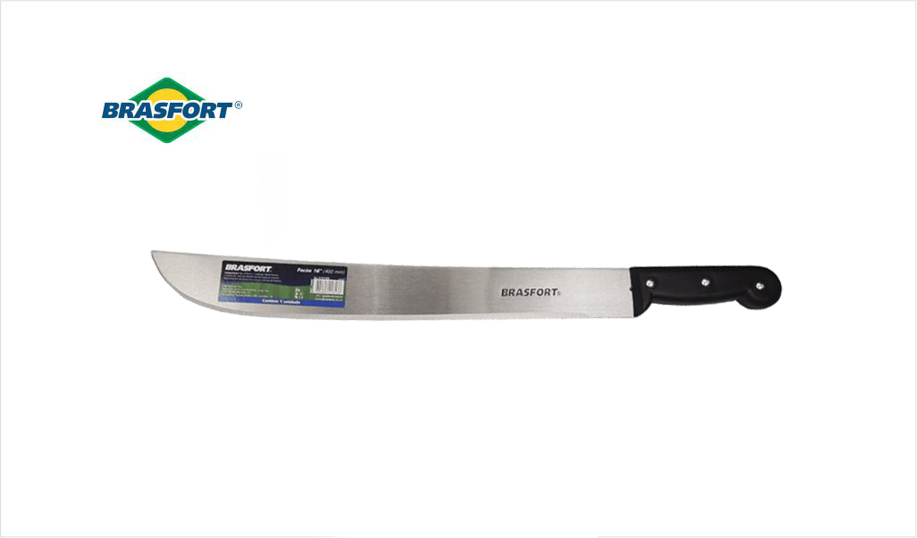 FACAO BRASFORT P/MATO CB PLAST 16”