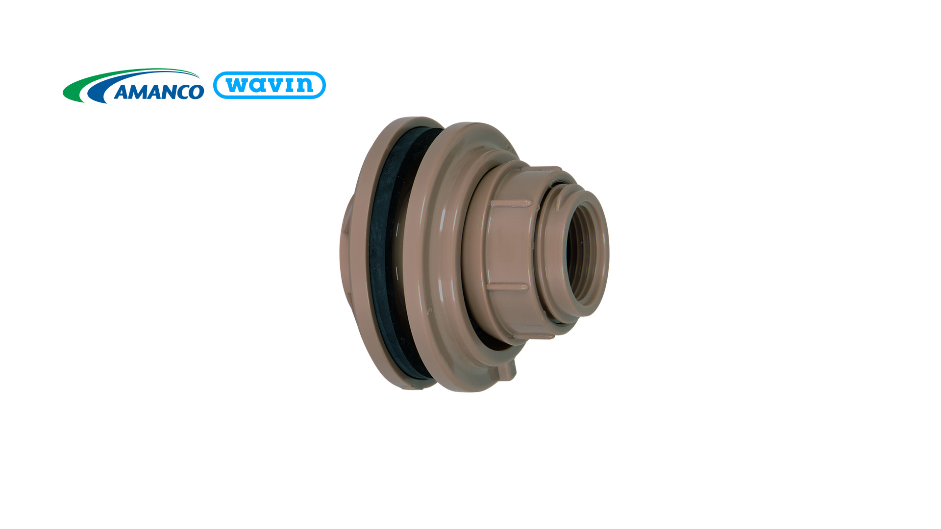 ADAPTADOR AMANCO AA C/FLANGE E ANEL 50X1.1/2”