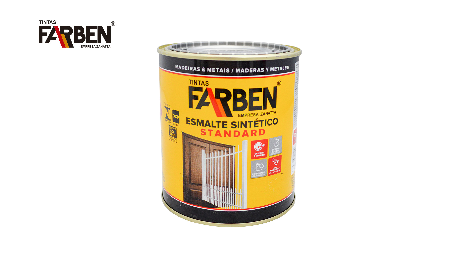 ESMALTE FARBEN SINT 900ML BRANCO