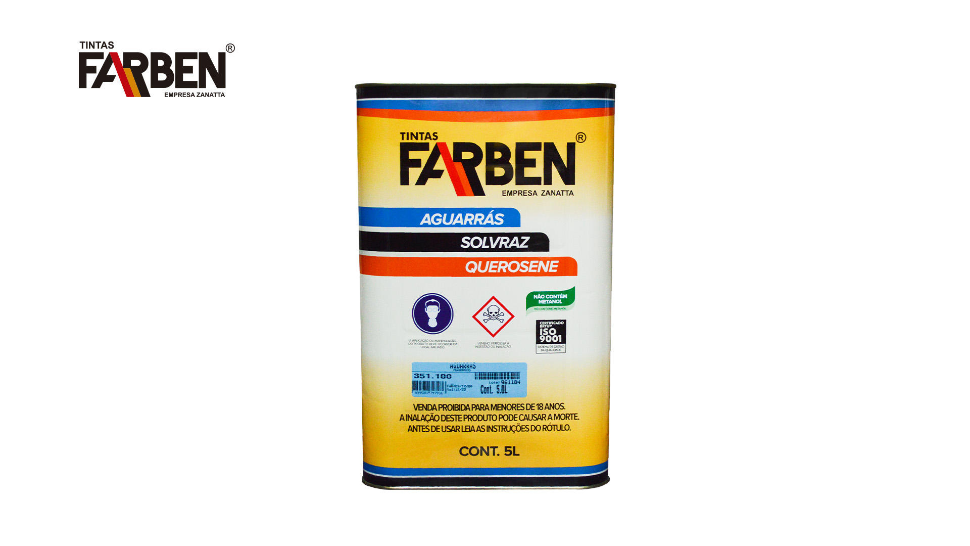 AGUARRAS FARBEN GL 5L