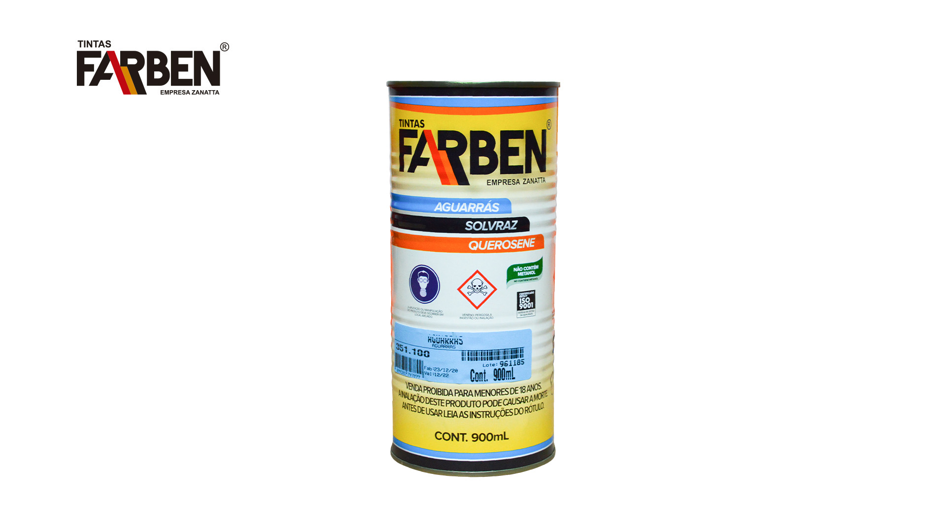 AGUARRAS FARBEN 900ML