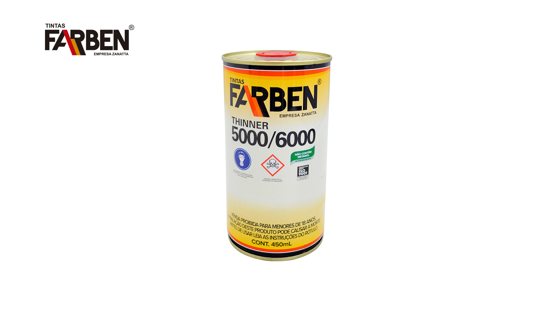 THINNER FARBEN 5000 450ML