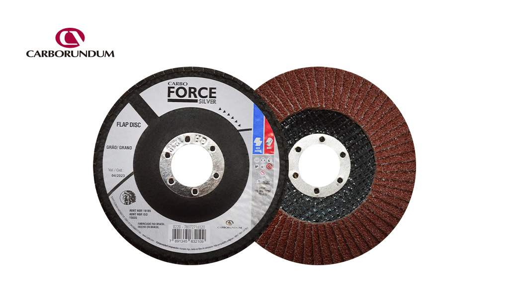 DISCO CARBOFORCE SILVER FLAP ACO G60 4.5”