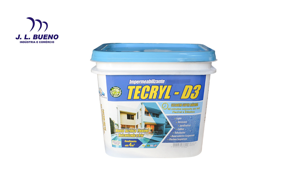 MANTA LIQ TECRYL D3 P/IMP  4KG BRANCO