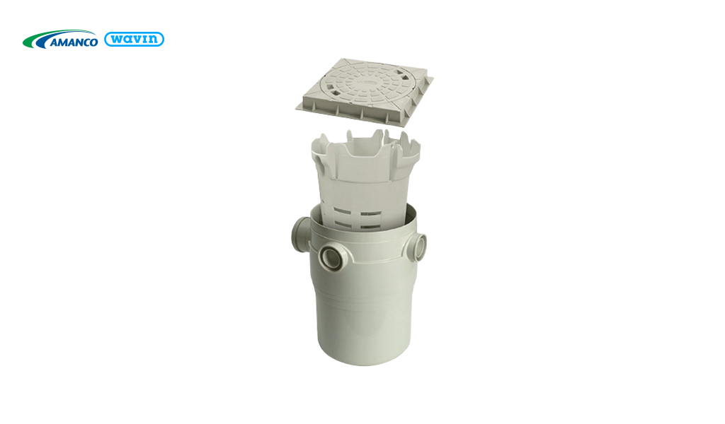 CAIXA AMANCO DE GORDURA C/CEST E TP 300MM