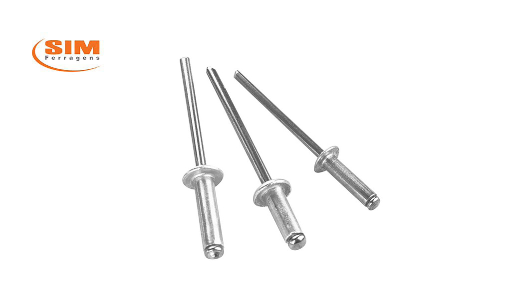 REBITE POWERFIX ALU 425  4X25MM  C/1000