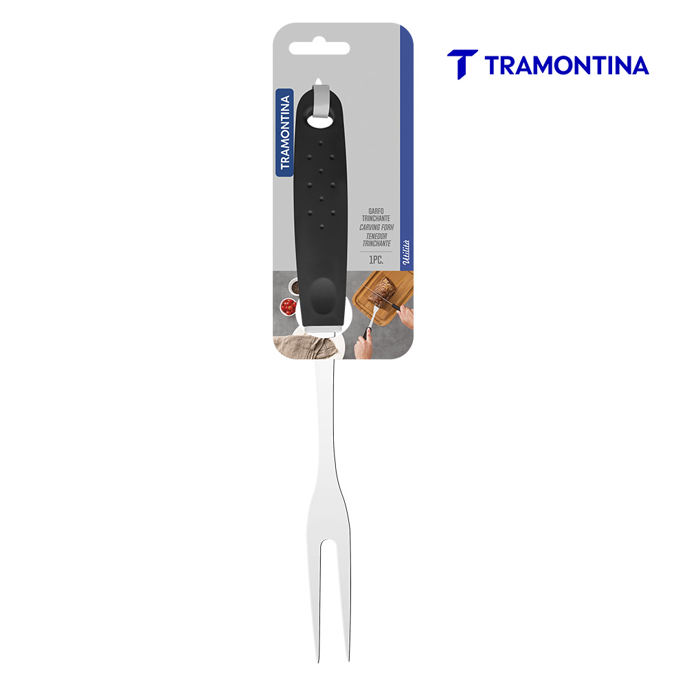 GARFO TRAMONTINA TRICHANTE UTILITA PRETO
