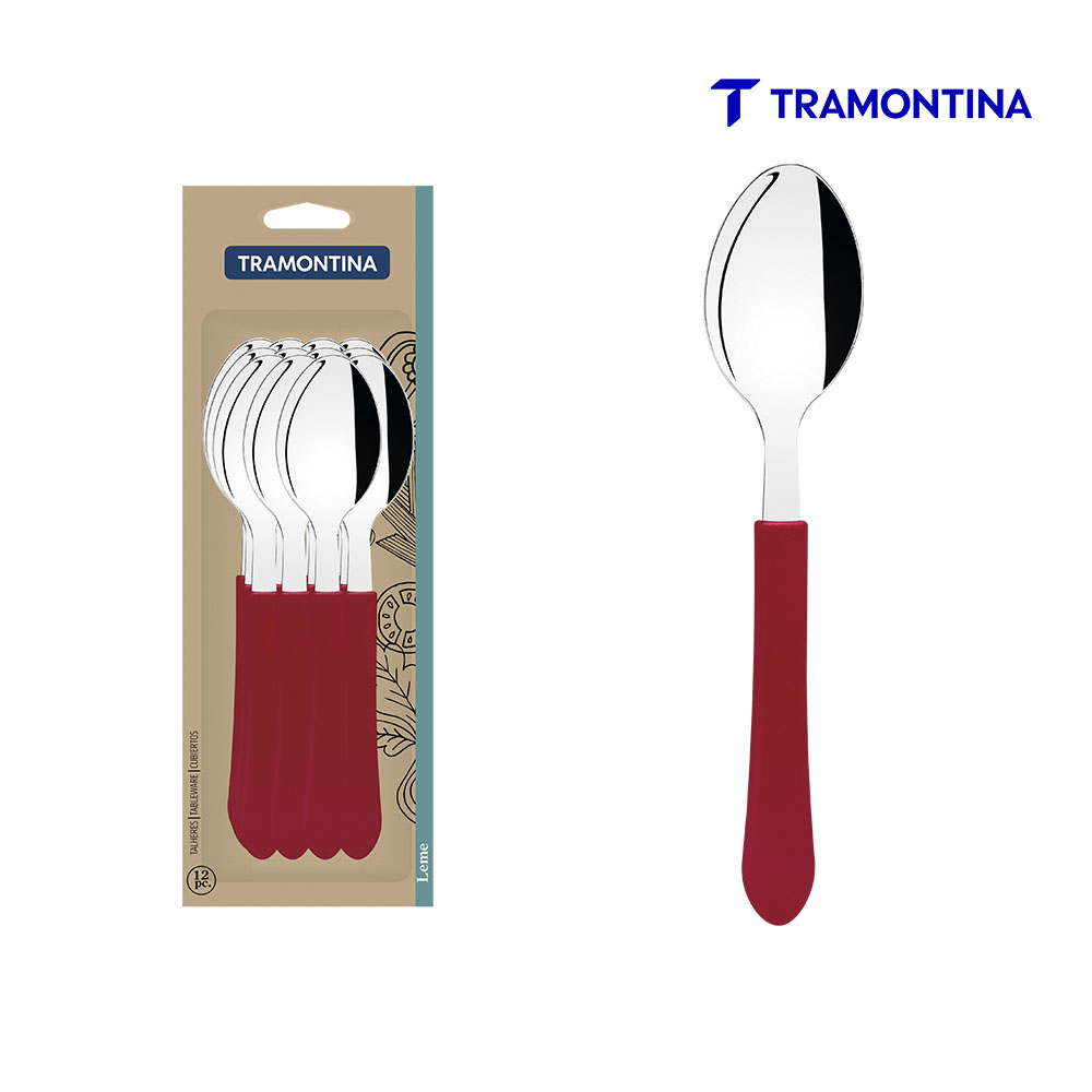 CONJUNTO COLHERES TRAMONTINA MESA CB VM C/12