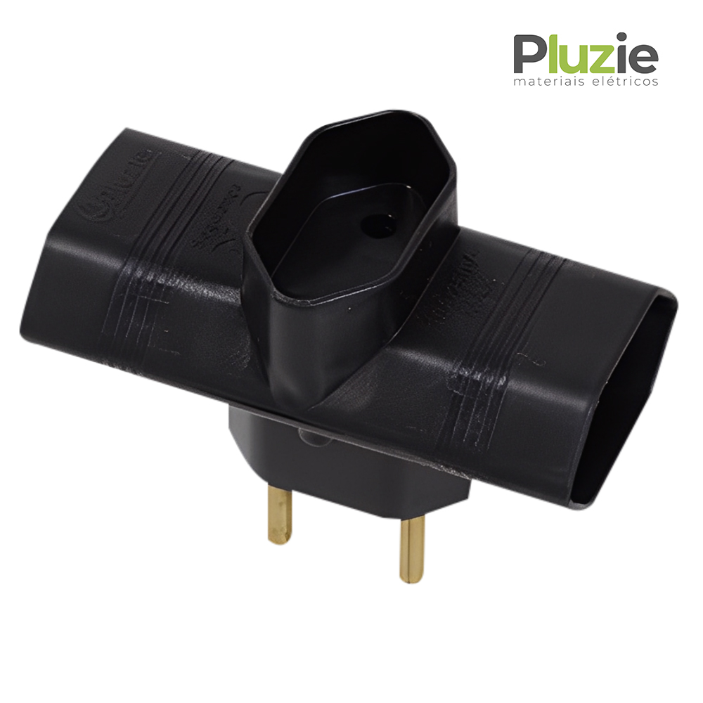 PLUZIE PLUG BENJAM 3 SD 2P 10A PR C/20